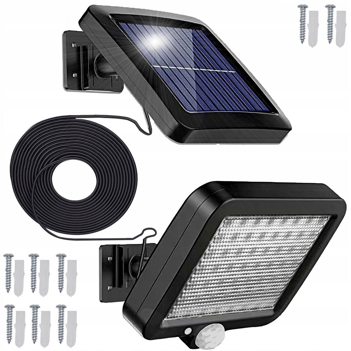 Retoo pouličné svietidlo 2200 W 100 lm na solárne napájanie